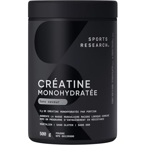 Sports Research - Creatine Monohydrate (454g)