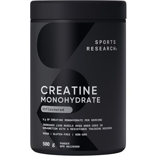 Sports Research - Creatine Monohydrate (454g)